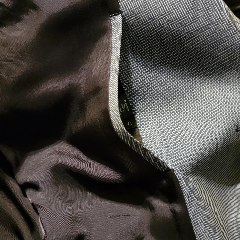 Theory Men's Suit Jacket - Blue Grey - Size 42 R